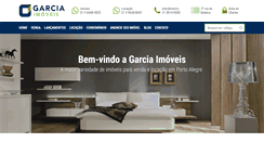 Desktop Screenshot of garciaimoveisrs.com.br